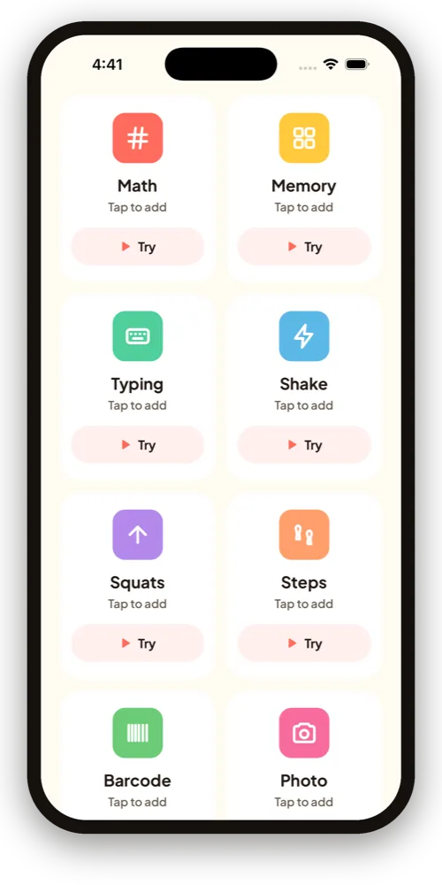 Daybreak — Wake-up challenges